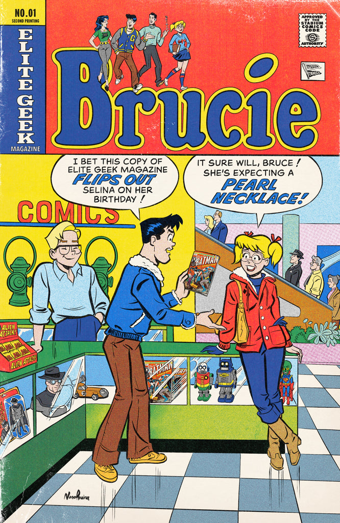 Print Archie ELITE GEEK MAGAZINE #1 2ND PRINT ARCHIE #271 HOMAGE VARIANT PRE-ORDER ...