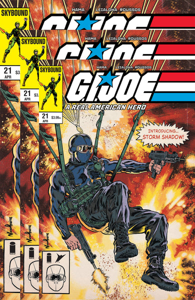 GI JOE A REAL AMERICAN HERO SILENT MISSIONS EDITION #21 COVER PACK PRE-ORDER
