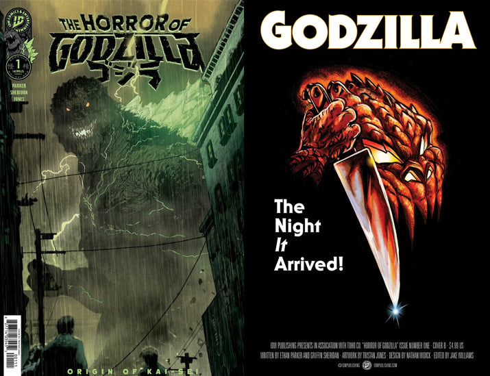THE HORROR OF GODZILLA #1 - 2 COVER SET