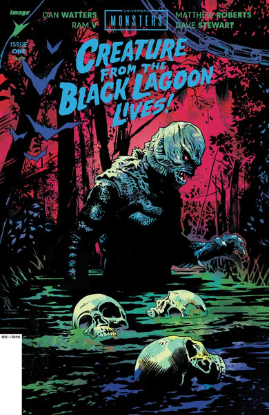 UNIVERSAL MONSTERS CREATURE FROM THE BLACK LAGOON LIVES - COMPLETE SERIES WITH VARIANTS - 7 BOOKS