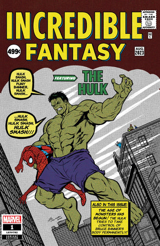 INCREDIBLE HULK #1 AMAZING FANTASY #15 HOMAGE VARIANT