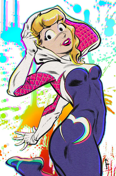ARCHIE POP ART VARIANT COVER - BETTY AS SPIDER-GWEN