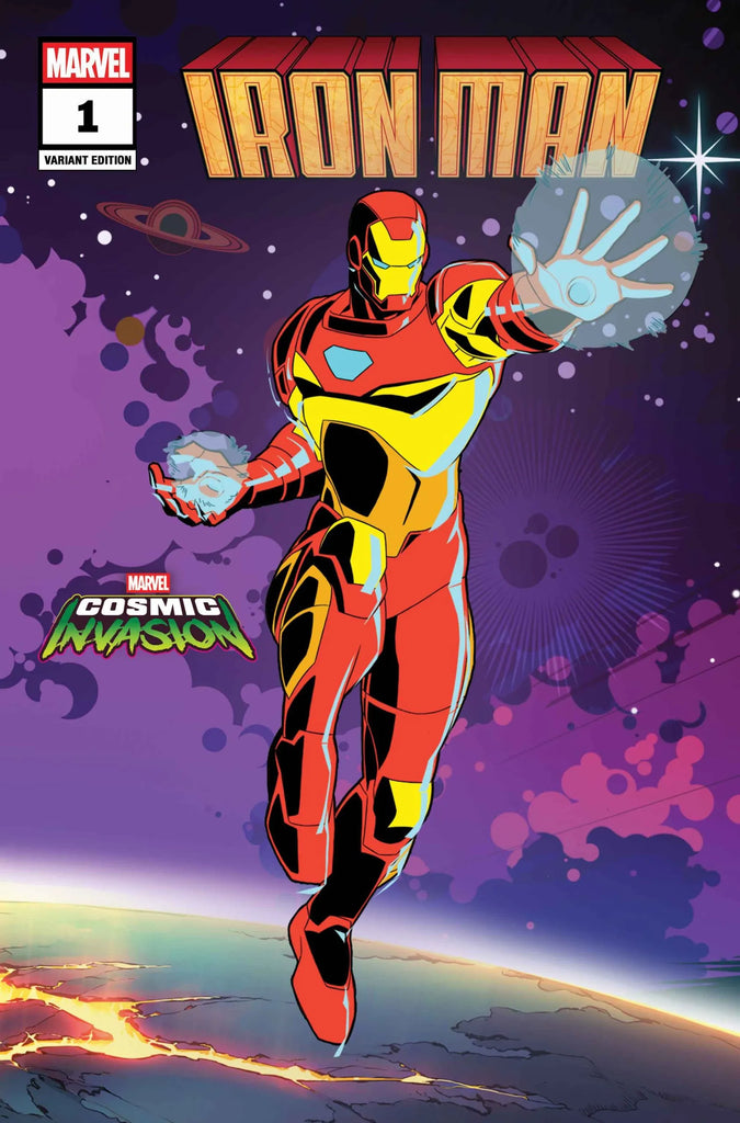 iron man comic cover wearing helmet Ata-Boy Marvel Comics 3-inch Big Collectible Button : Clothing, Shoes & Jewelry Fixed Salvador Larroca's botched variant