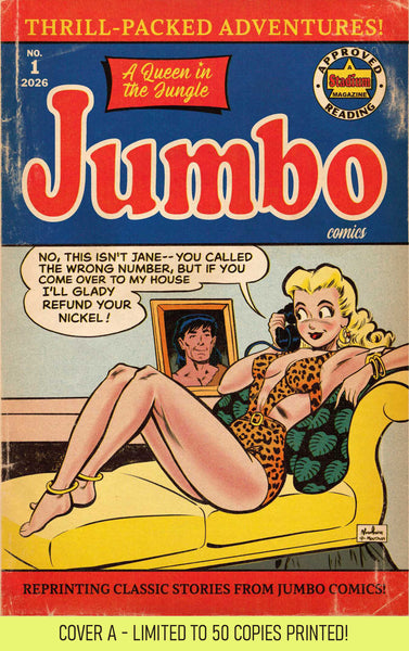 JUMBO COMICS ARCHIE #50 HOMAGE VARIANT COVER PRE-ORDER