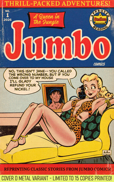 JUMBO COMICS ARCHIE #50 HOMAGE VARIANT COVER PRE-ORDER