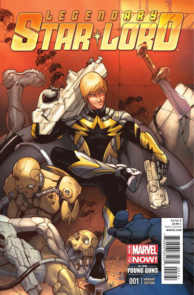 LEGENDARY STAR LORD - VARIANT COVER LOT - 3 ISSUES