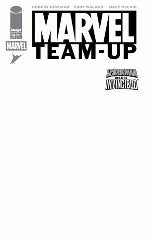 MARVEL TEAM-UP #14 COVER G Blank Sketch VARIANT