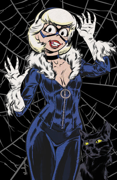 ARCHIE POP ART VARIANT COVER - SABRINA AS BLACK CAT