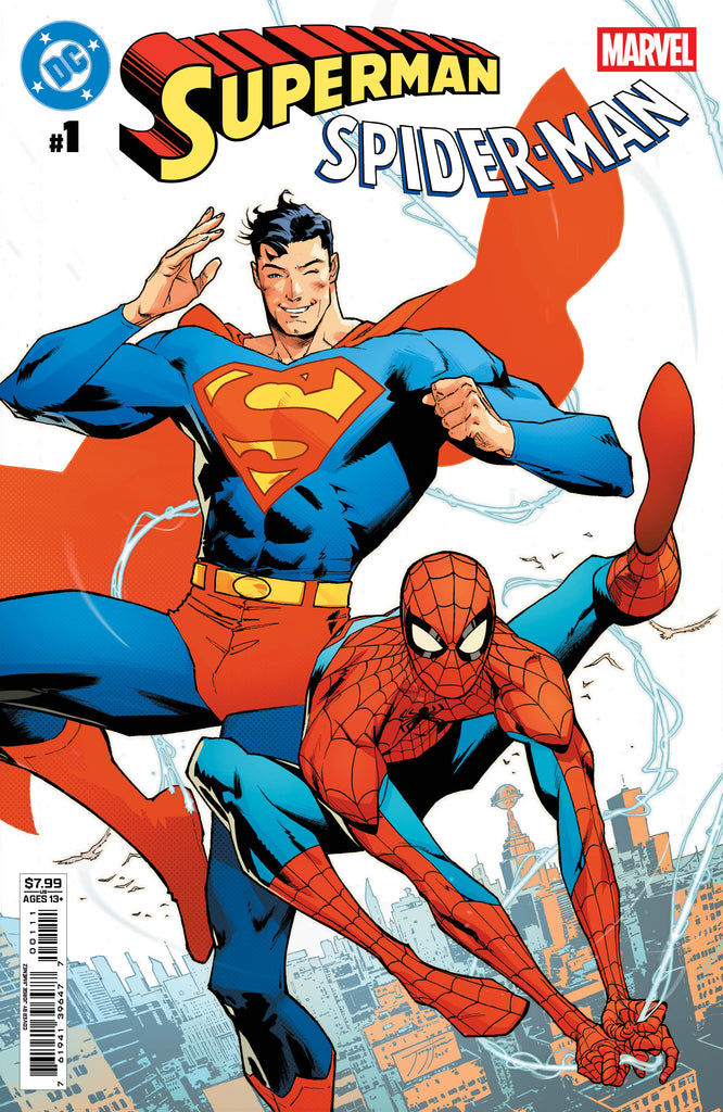 DC MARVEL SUPERMAN SPIDER-MAN #1 Jorge Jiménez