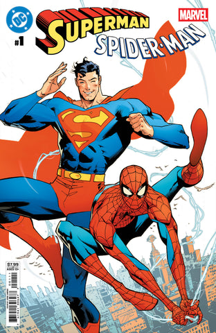 DC MARVEL SUPERMAN SPIDER-MAN #1 Jorge Jiménez