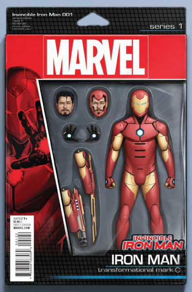 MARVEL ACTION FIGURE VARIANT LOT 01 - 3 ISSUES