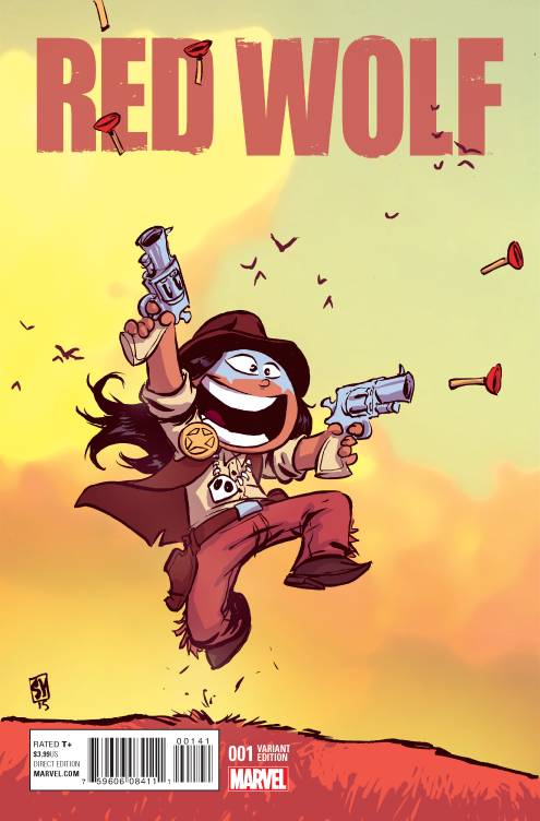 RED WOLF #1 SKOTTIE YOUNG VARIANT