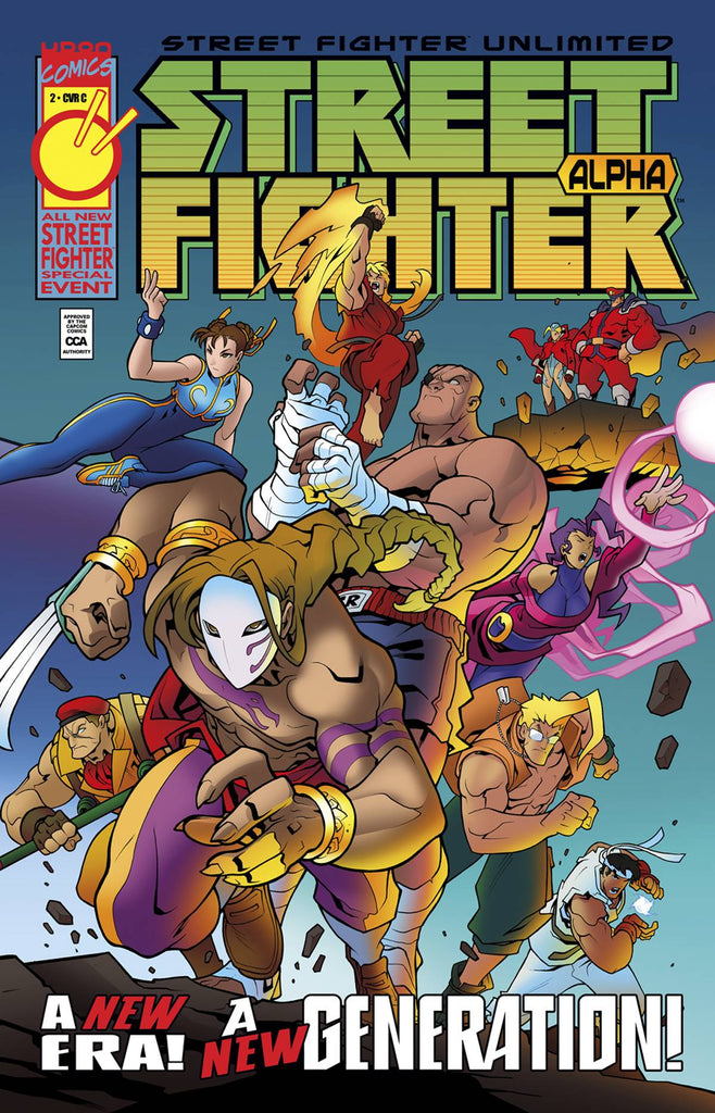 STREET FIGHTER UNLIMITED #2 - 1:10 X-MEN ALPHA HOMAGE VARIANT