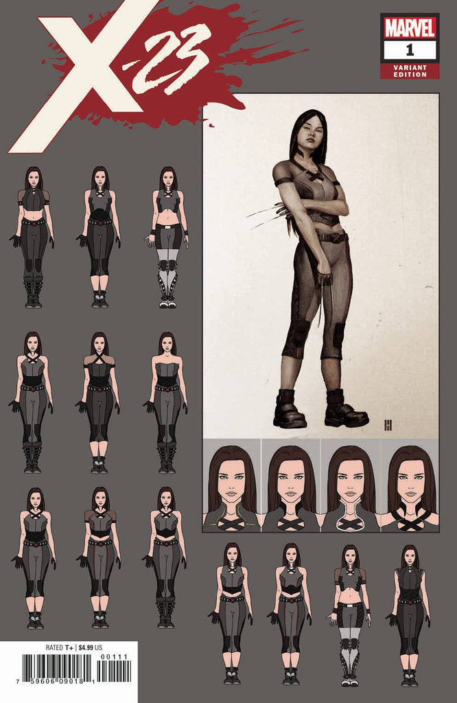 X-23 #1 - 1:10 MIKE CHOI DESIGN VARIANT