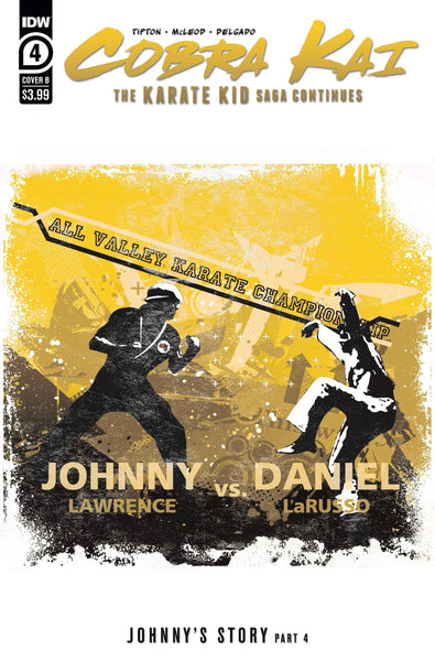 COBRA KAI KARATE KID SAGA CONTINUES - COMPLETE SET - MIXED COVERS - 4 ISSUES