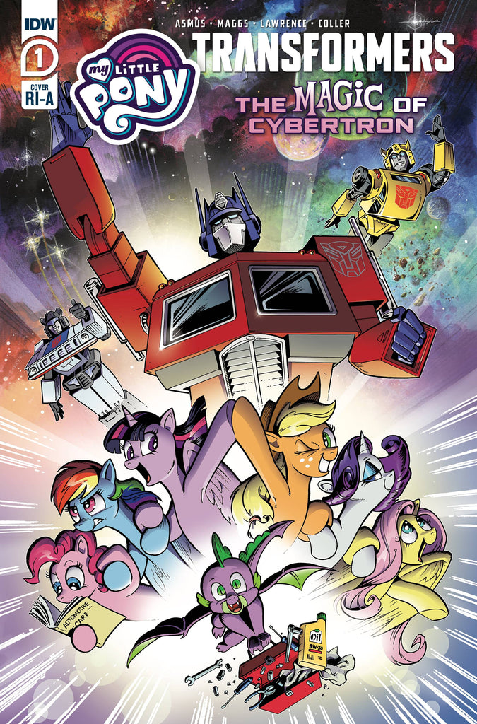 MLP TRANSFORMERS II #1 - 1:10 ANDY PRICE VARIANT