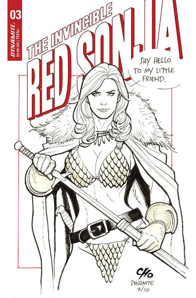 RED SONJA - FRANK CHO COVER BUNDLE - 6 BOOKS