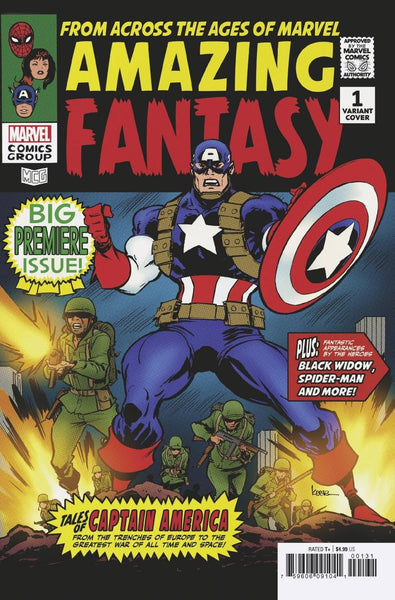 AMAZING FANTASY #1 to #5 COMPLETE SET - 11 COVERS