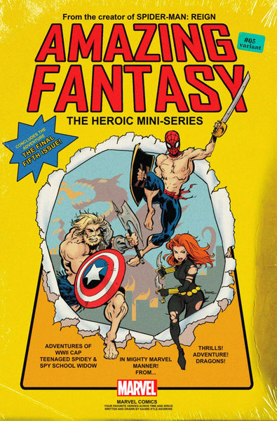AMAZING FANTASY #1 to #5 COMPLETE SET - 11 COVERS