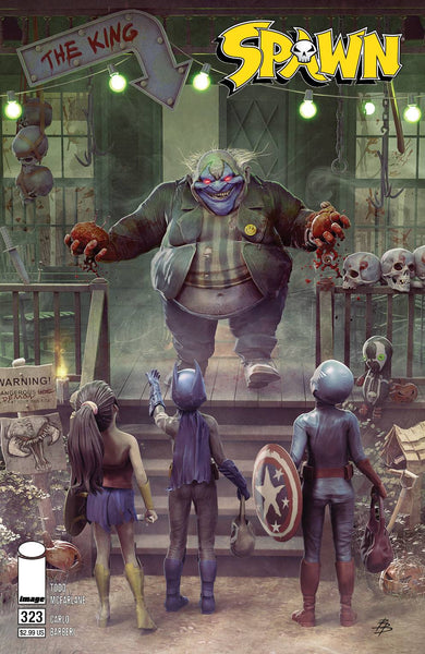 SPAWN - BJORN BARENDS COVER BUNDLE LOT 02 - 3 COMICS