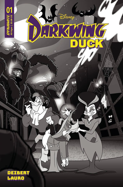 DISNEY DARKWING DUCK #1 - RATIO VARIANT COVER COLLECTION - 5 BOOKS