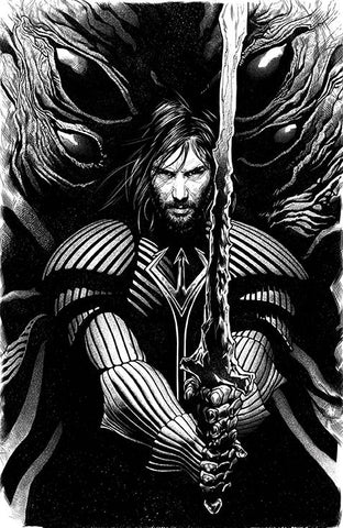 BRZRKR POETRY OF MADNESS #1 - 1:10 TRAVIS CHAREST VARIANT