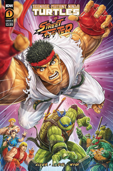 Teenage Mutant Ninja Turtles Vs. Street Fighter #4 PRE-ORDER