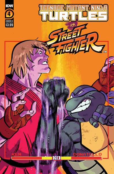 Teenage Mutant Ninja Turtles Vs. Street Fighter #4 PRE-ORDER