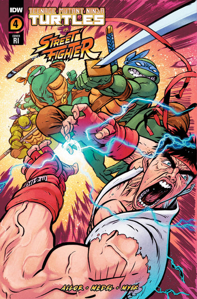 Teenage Mutant Ninja Turtles Vs. Street Fighter #4 PRE-ORDER