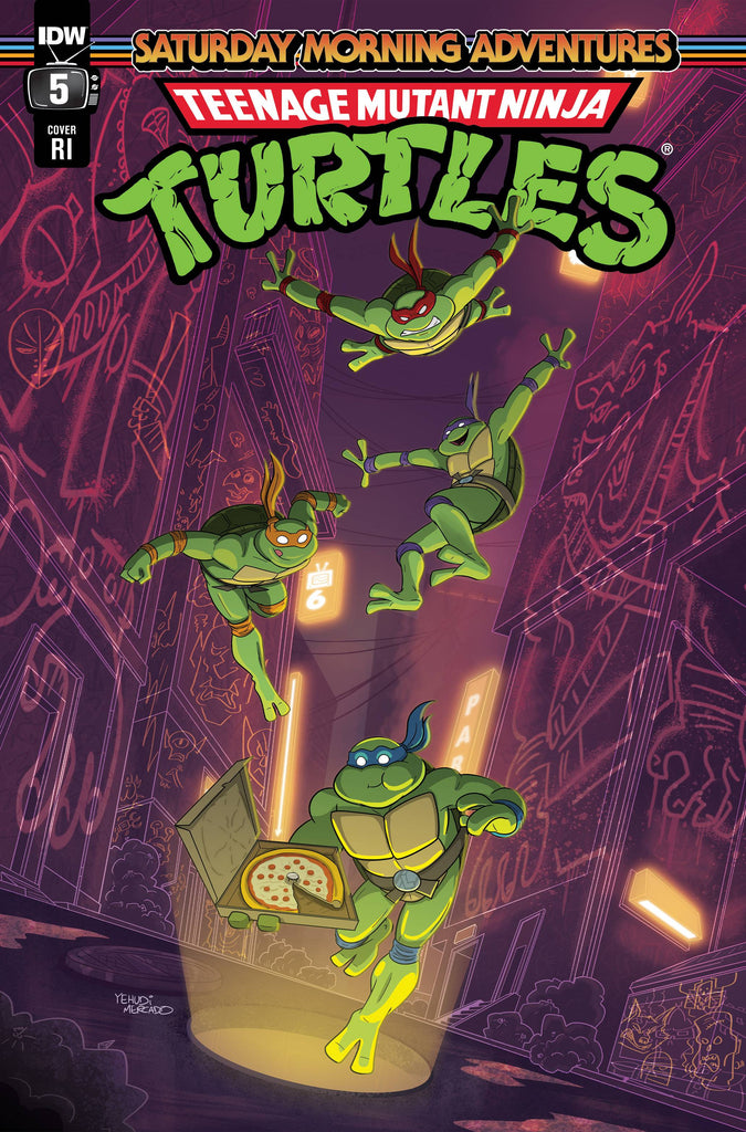 TMNT SATURDAY MORNING ADVENTURES 2023 #5 - 1:10 WILLIAMS VARIANT