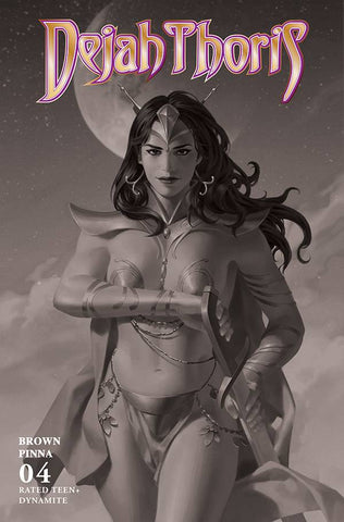 DEJAH THORIS (2023) #4 - 1:7  YOON B&W VARIANT