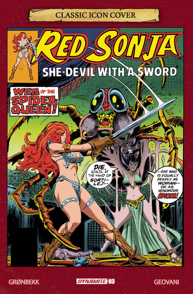 RED SONJA #3 PRE-ORDER