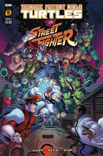 Teenage Mutant Ninja Turtles Vs. Street Fighter #5 PRE-ORDER