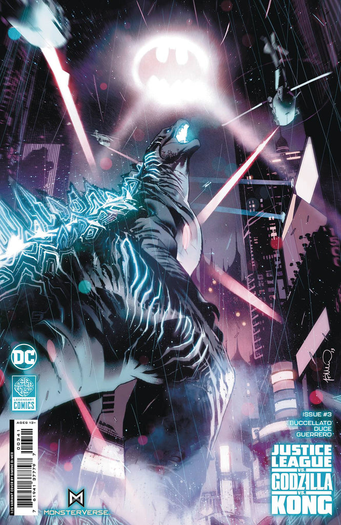 JUSTICE LEAGUE VS GODZILLA VS KONG #3 - 1:25 VARIANT