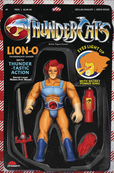 THUNDERCATS #1 to #5 ACTION FIGURE VARIANT COVER SET
