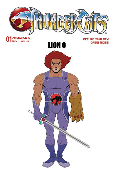 THUNDERCATS #1 to #4 1:10 DREW MOSS DESIGN VARIANT COVER SET