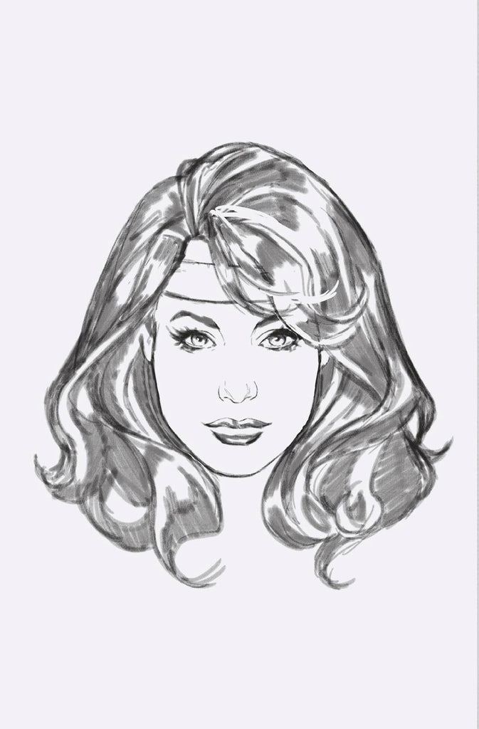 GODS #6 - 1:50 MARK BROOKS HEADSHOT SKETCH VIRGIN VARIANT