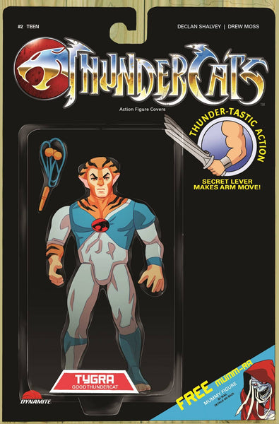 THUNDERCATS #1 to #5 ACTION FIGURE VARIANT COVER SET