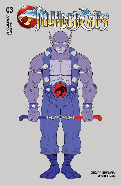 THUNDERCATS #1 to #4 1:10 DREW MOSS DESIGN VARIANT COVER SET
