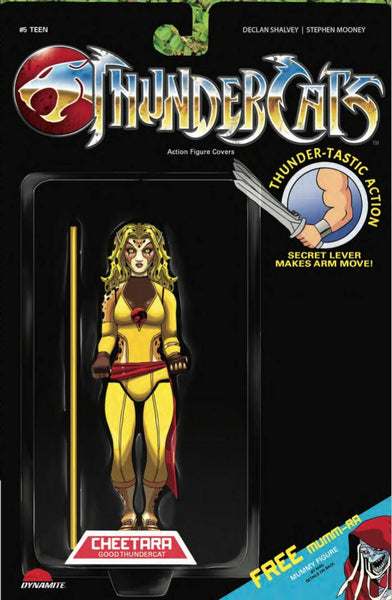 THUNDERCATS #1 to #5 ACTION FIGURE VARIANT COVER SET