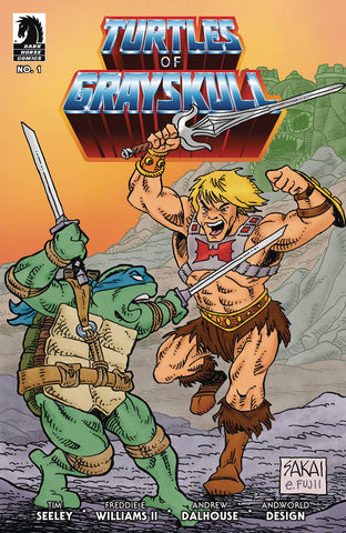 MASTERS OF UNIVERSE TMNT TURTLES OF GRAYSKULL #1 CVR B