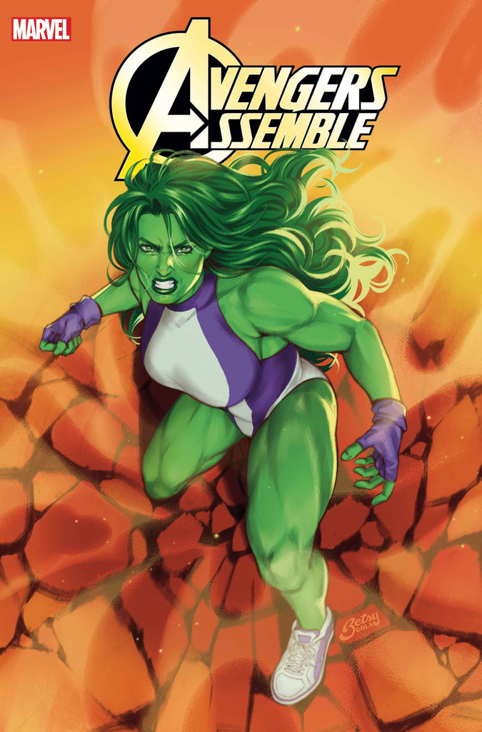 AVENGERS ASSEMBLE #1 - 1:25 BETSY COLA SHE-HULK VARIANT