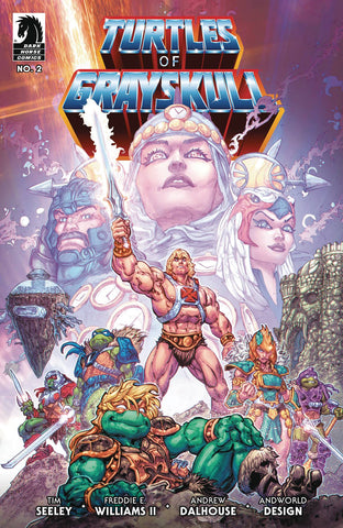 MASTERS OF UNIVERSE TMNT TURTLES OF GRAYSKULL #2 CVR A