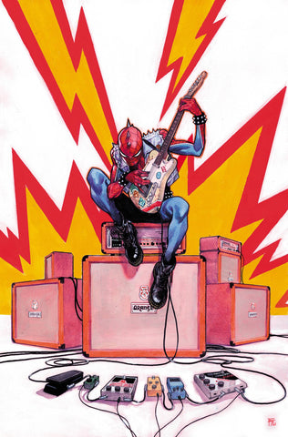 SPIDER-SOCIETY #4 - 1:50 SPIDER-PUNK VIRGIN VARIANT