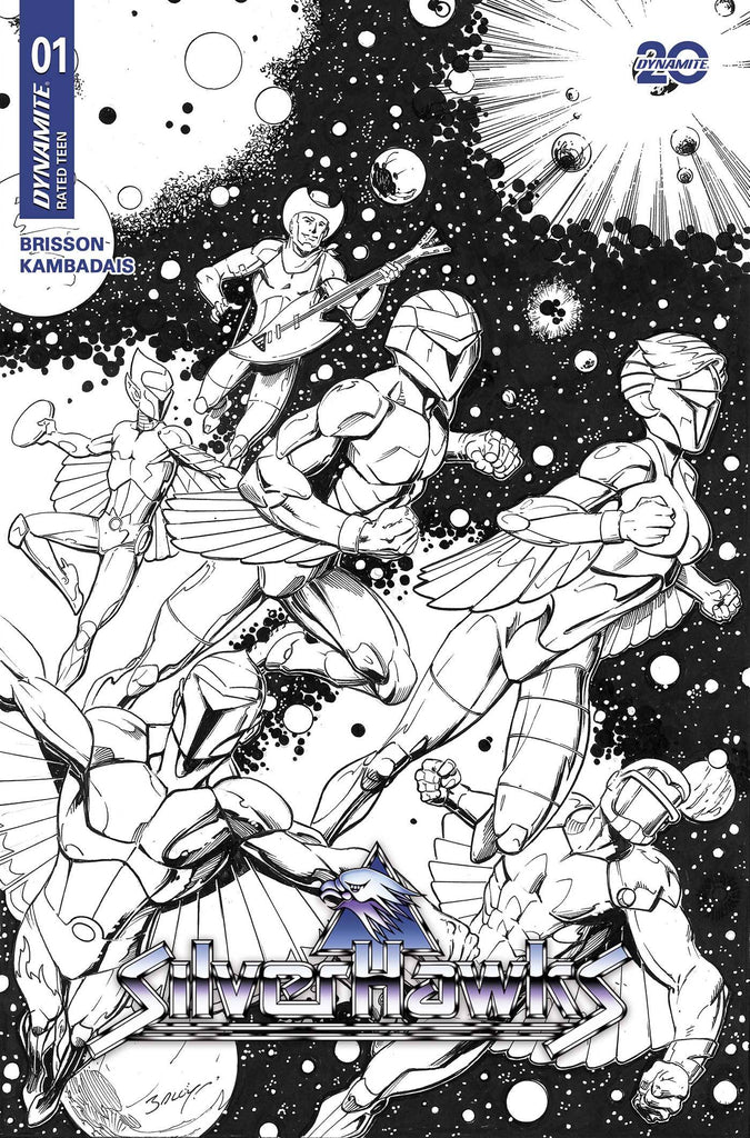 SILVERHAWKS #1 - 1:10 MARK BAGLEY LINE ART VARIANT