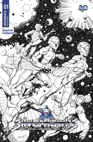 SILVERHAWKS #1 - 1:10 MARK BAGLEY LINE ART VARIANT