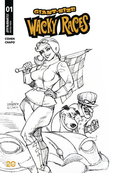 GIANT-SIZED WACKY RACES #1 COVER PACK PRE-ORDER
