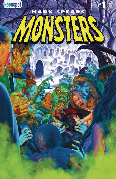 MARK SPEARS MONSTERS COVER BUNDLE - LOT 1 - 6 BOOKS