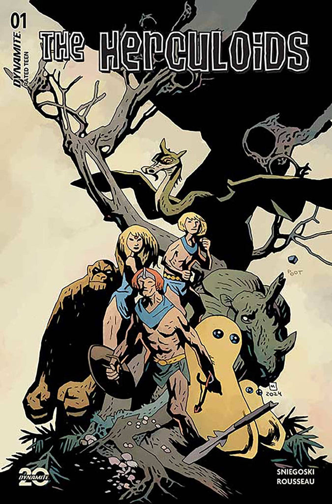 HERCULOIDS #1 - 1:10 MIGNOLA FOIL VARIANT