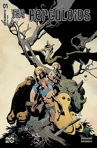 HERCULOIDS #1 - 1:10 MIGNOLA FOIL VARIANT